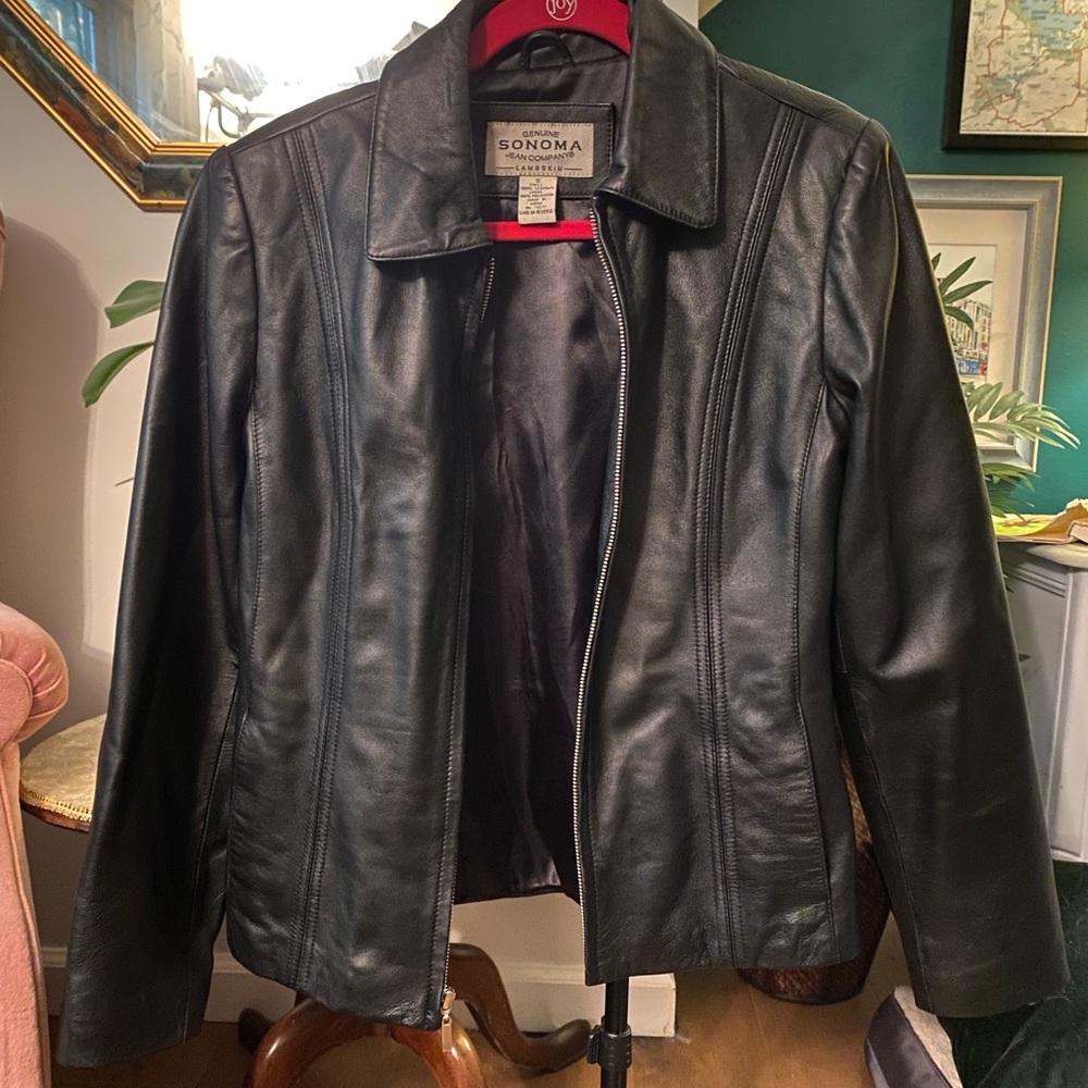 Vintage Lambskin Leather Jacket